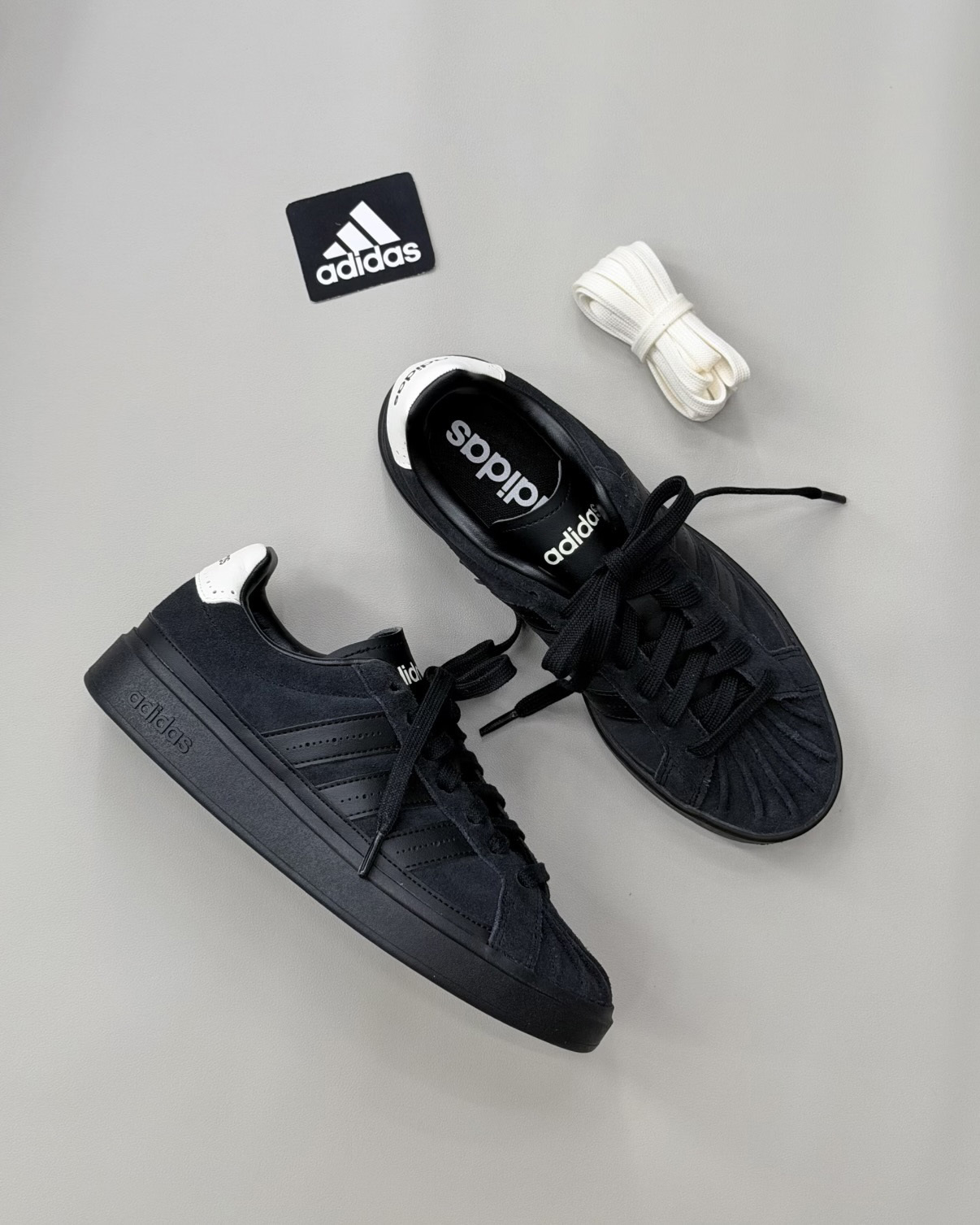 ADIDAS STREET TALK 黑色 黑奶油 奶油尾 復古 男鞋 KJ7439 / 預購