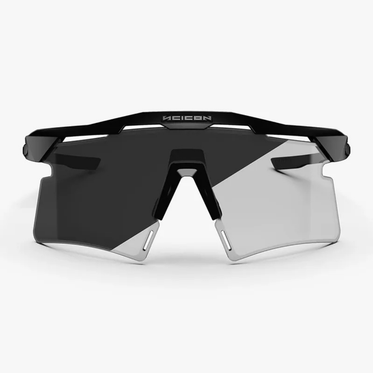 新款【SCICON】  AEROSHADE 2.0 TITANIUM 運動眼鏡 亮黑框 / 鏡面變色片