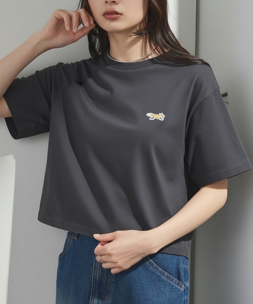PENNEYS 狐狸刺繡短版短袖T恤 7色