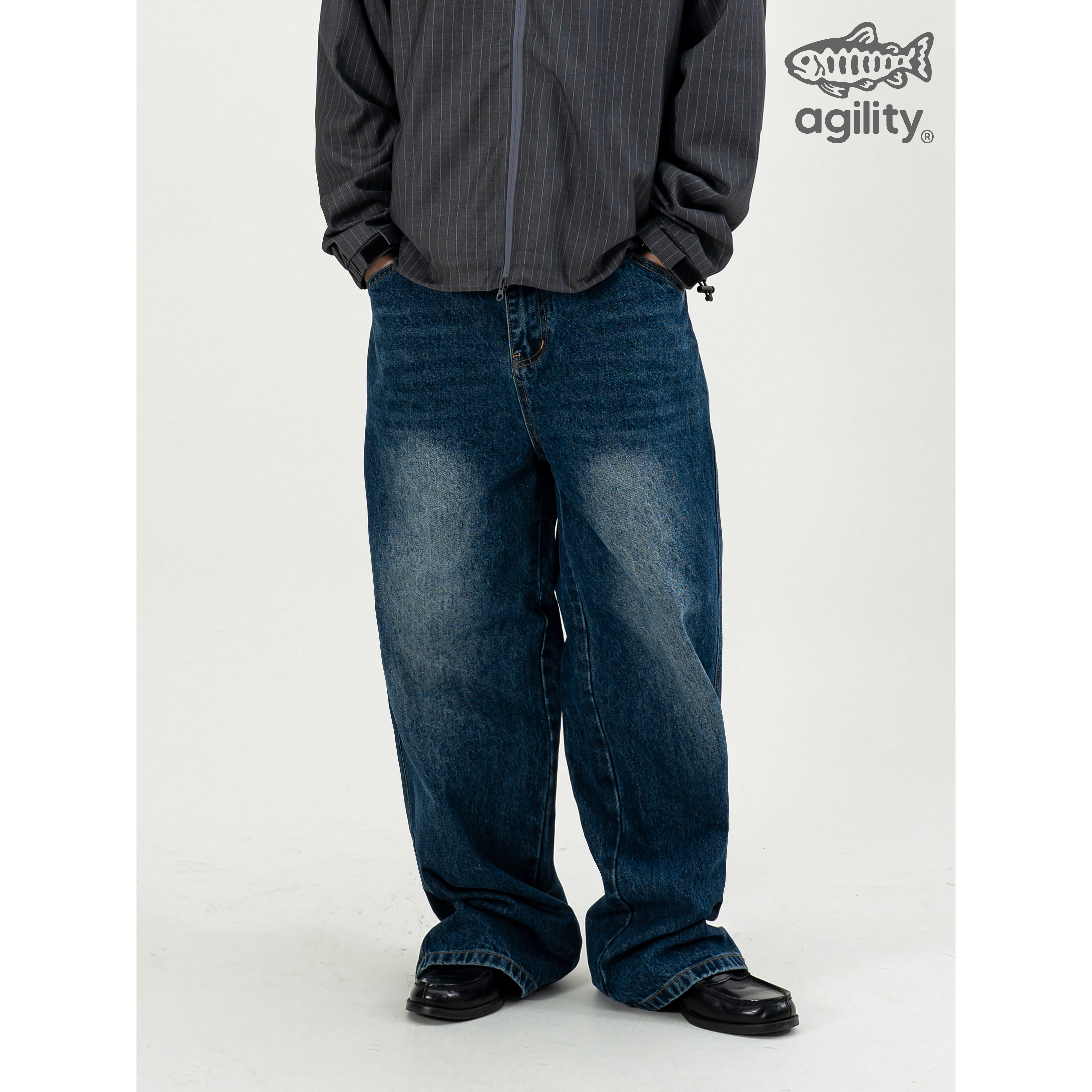 AGILITY Straight Denim Jeans 直筒版型 牛仔長褲 [BA-508]
