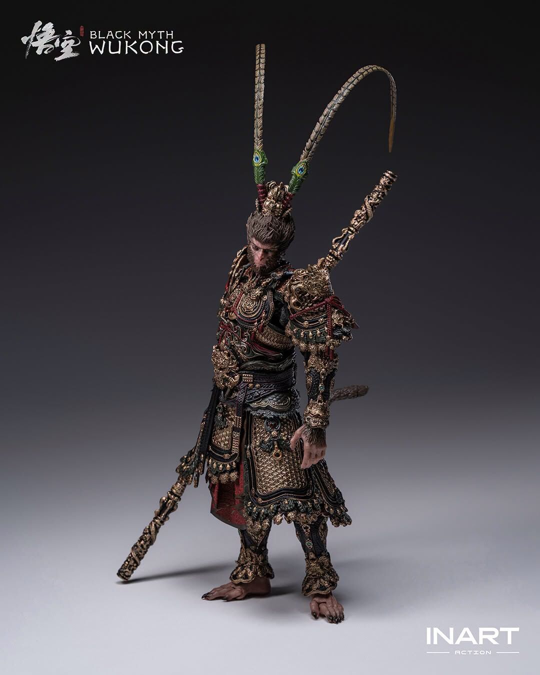 (Pre-Order) INART Action - 1/12  Black Myth: Wukong Action Figures - Great Sage Armor Set