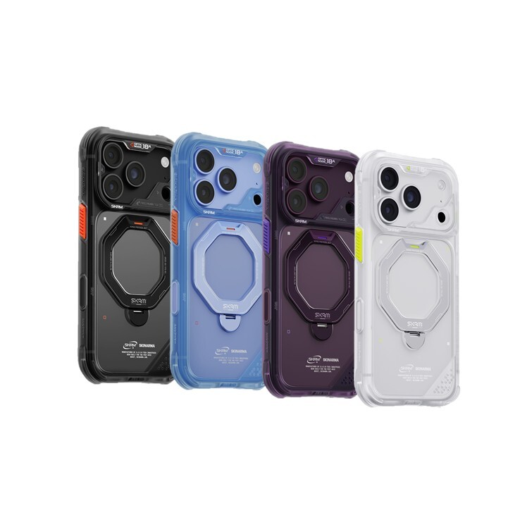 SKINARMA Saturn iPhone 18 系列360度旋轉支架磁吸防摔手機殼