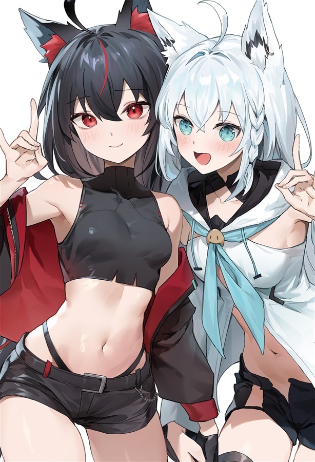 C108「同人代購」[Melonbooks代購」くわい屋 - Wフブキ(白霊子)_sB2タペストリー版】