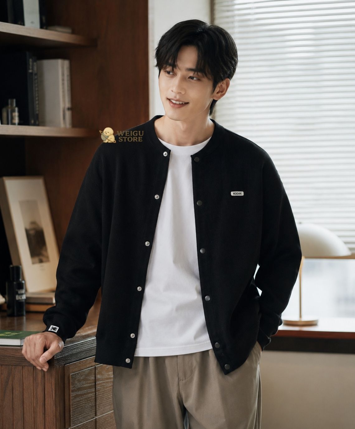 【預購】KODAK 柯達 針織開襟外套 K6323LFTU1