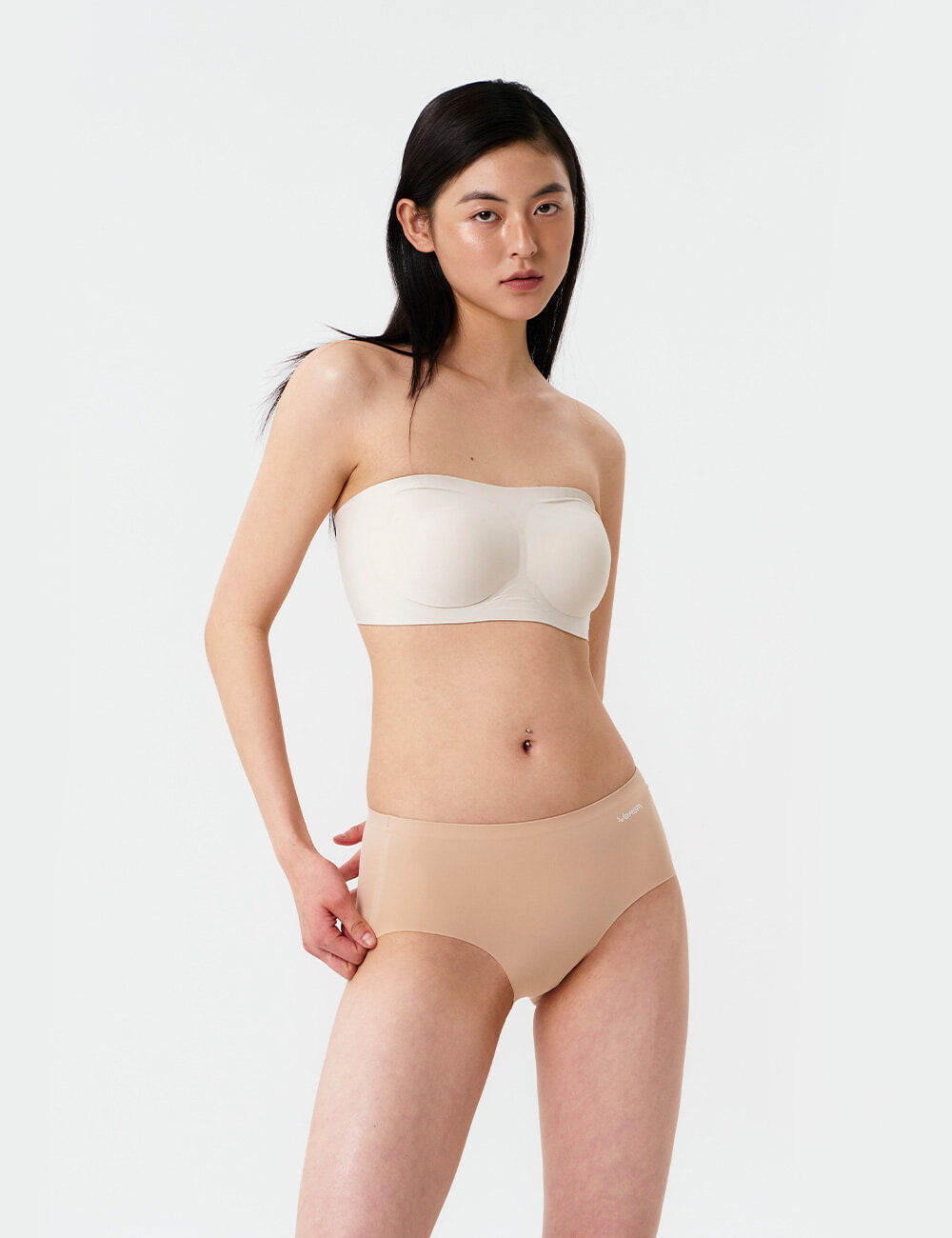 VERISH COOL FIT BRA OFF SHOULDER｜酷涼貼合無肩帶平口內衣