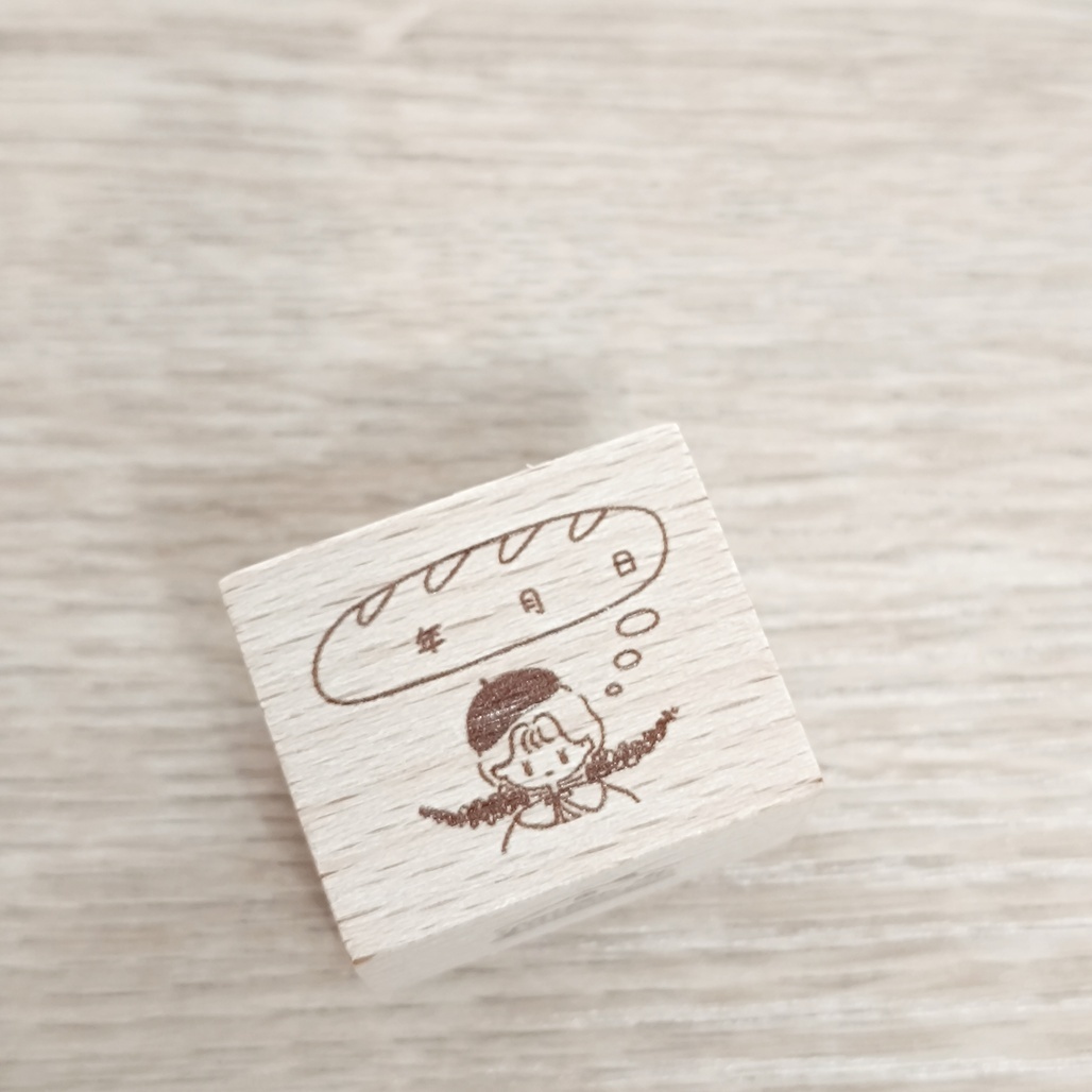韓Maison de Summer．木頭印章 共三款