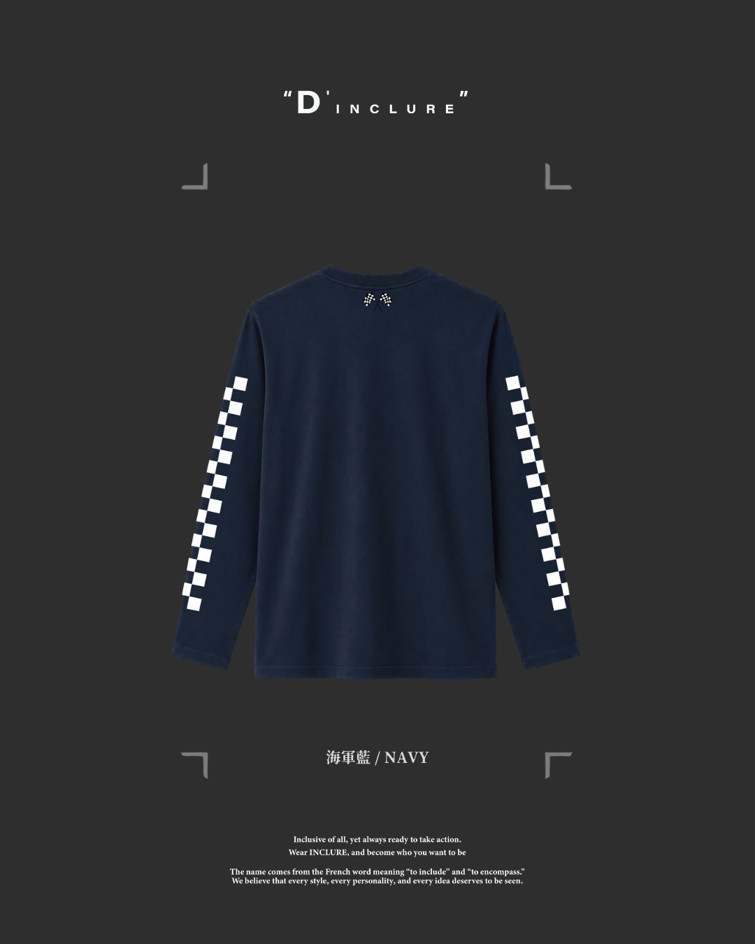D'INCLURE - starting point ( 起點 ) Light Long Sleeve