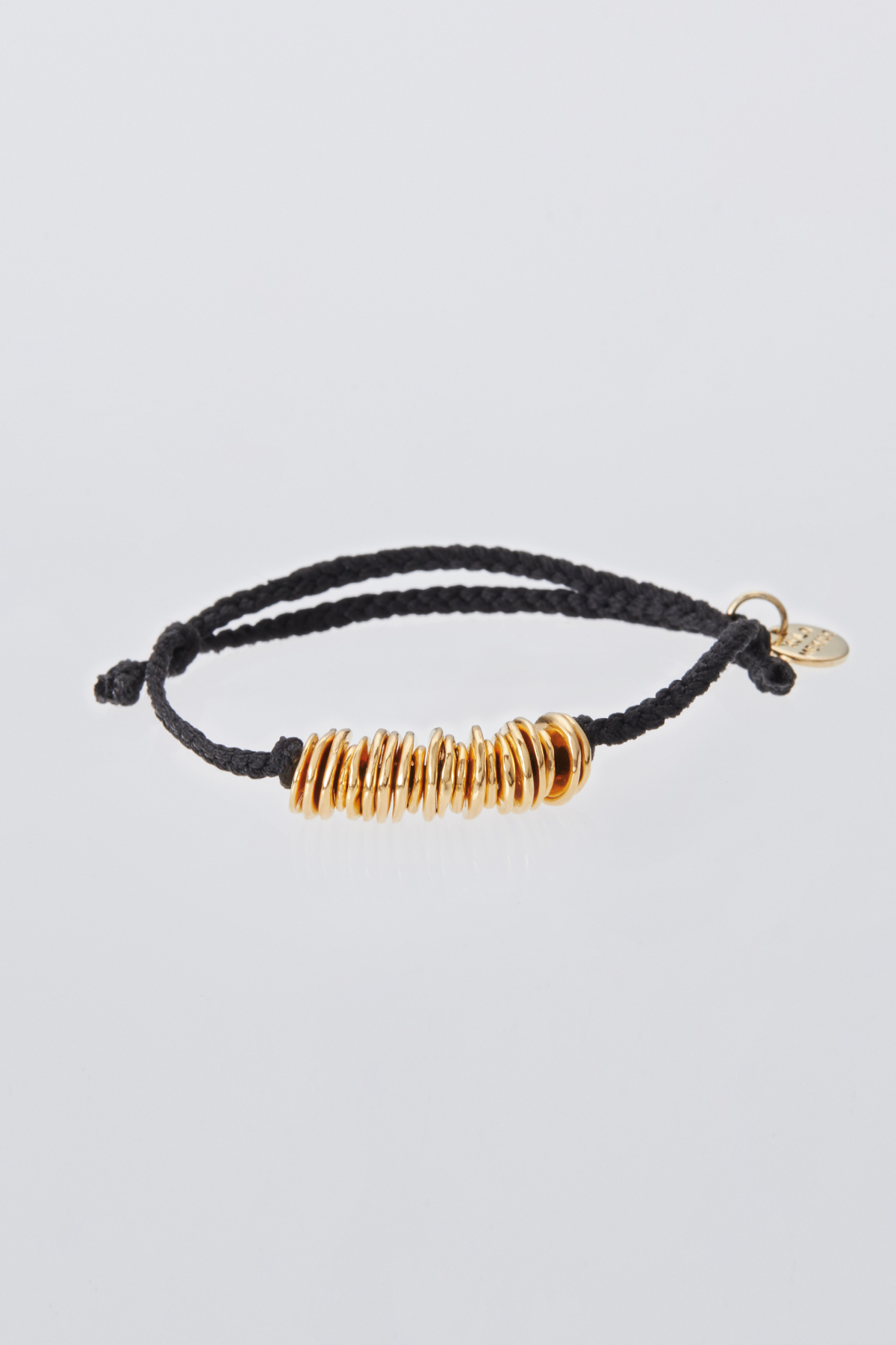 XOLO JEWELRY PIECE LINK SILK CODE BRACELET-GOLD