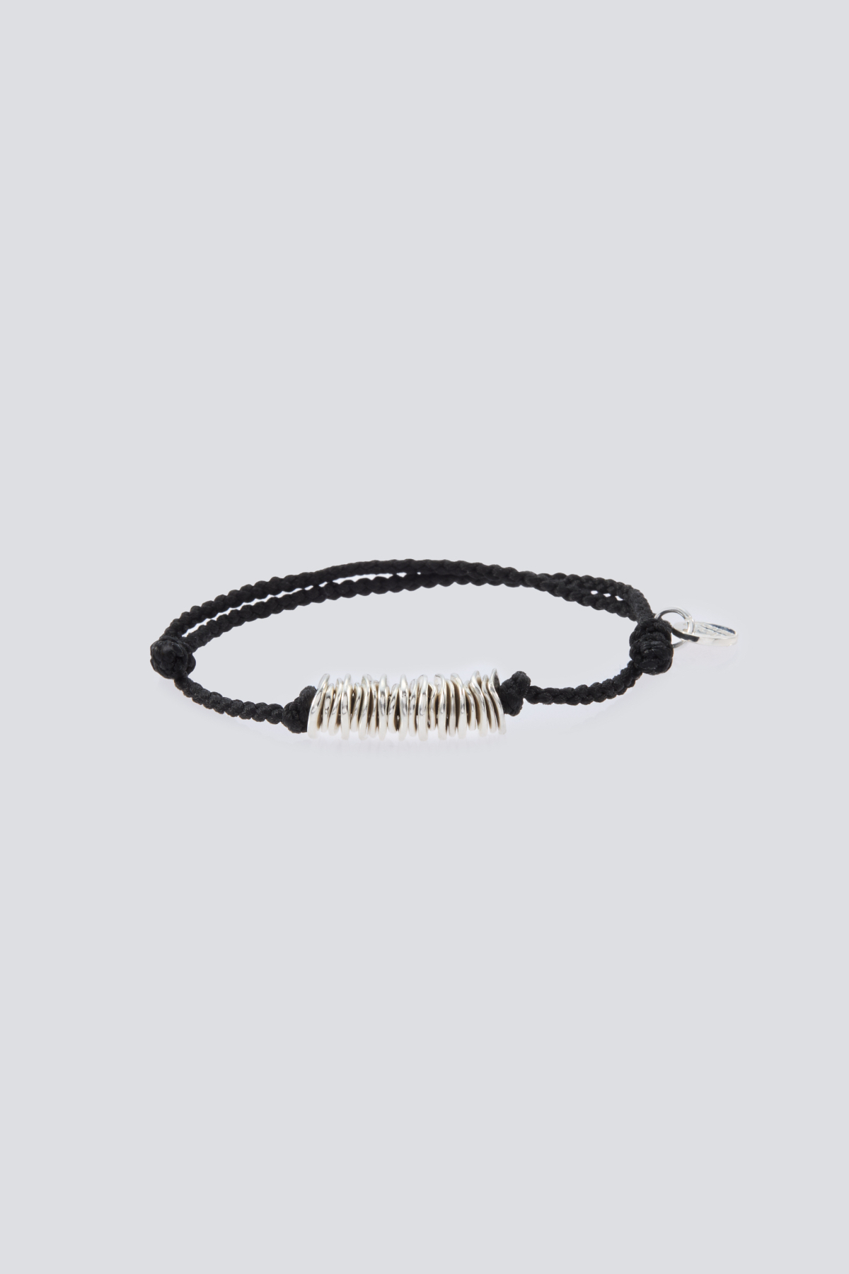 XOLO JEWELRY PIECE LINK SILK CODE BRACELET-SILVER