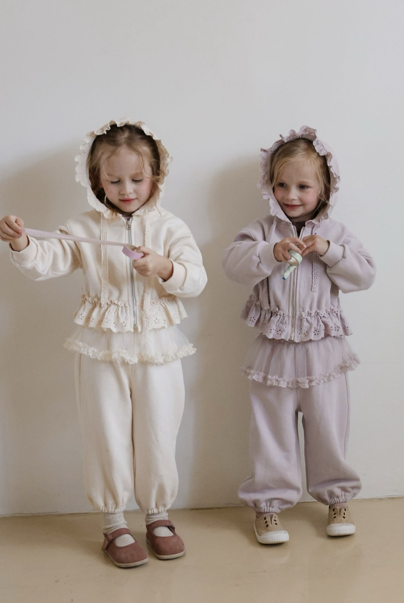 FLO Oatmeal Hooded Jumper