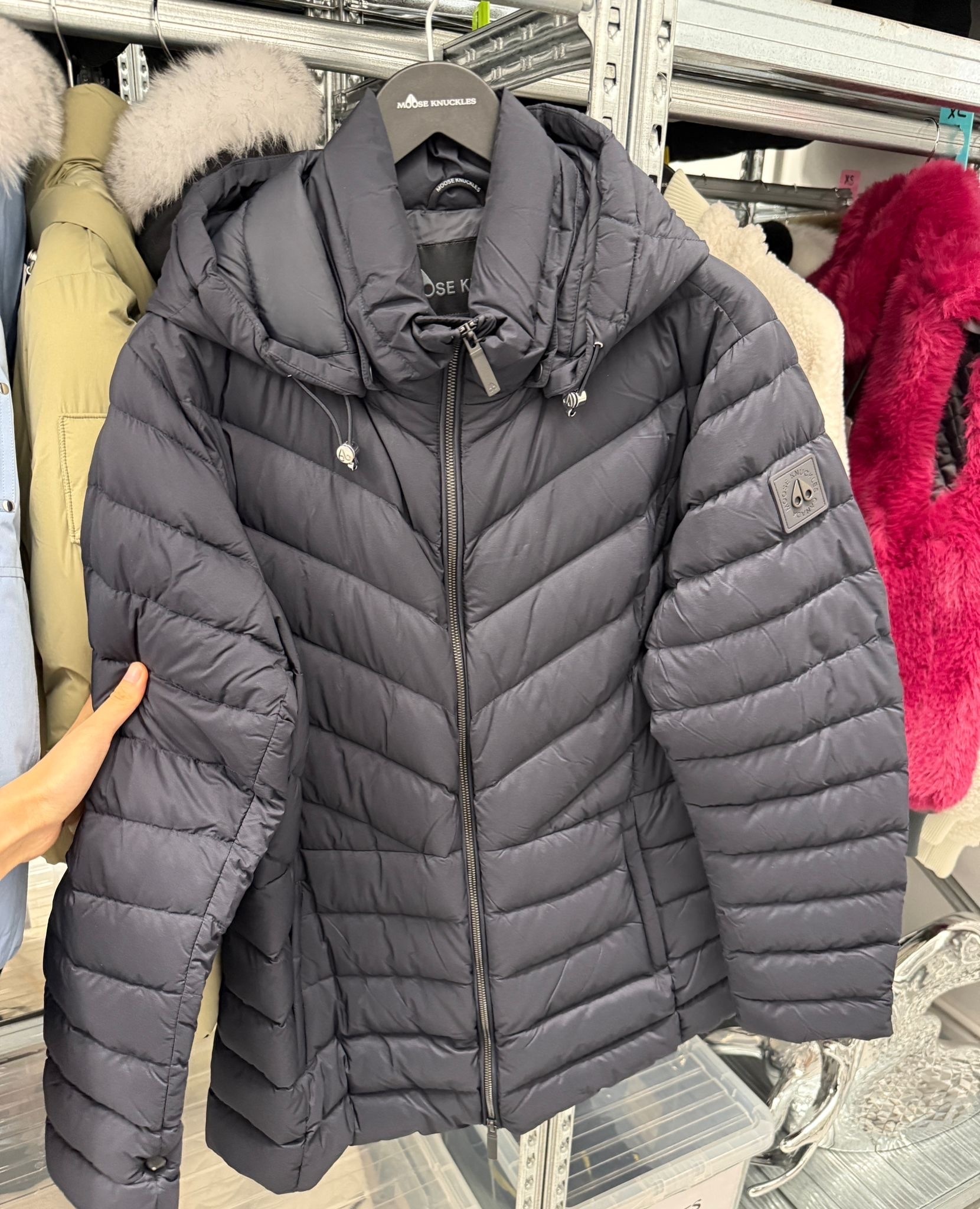 Moose Knuckles lightweight down jacket