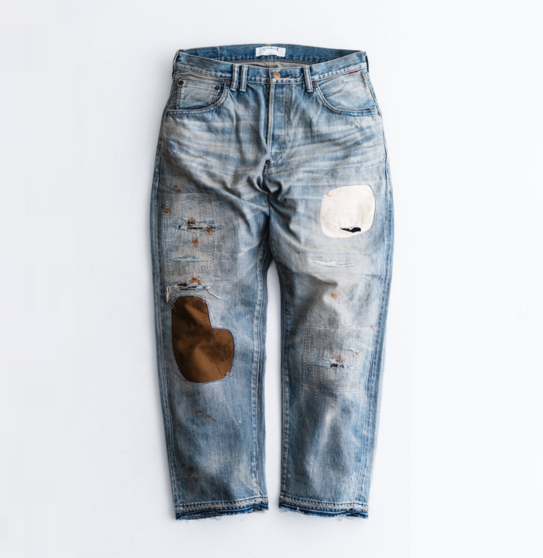 ANACHRONORM 2026 REMAKED REGULAR TAPERED 5P PANTS - INDIGO PRE ORDER ITEM (預訂中)