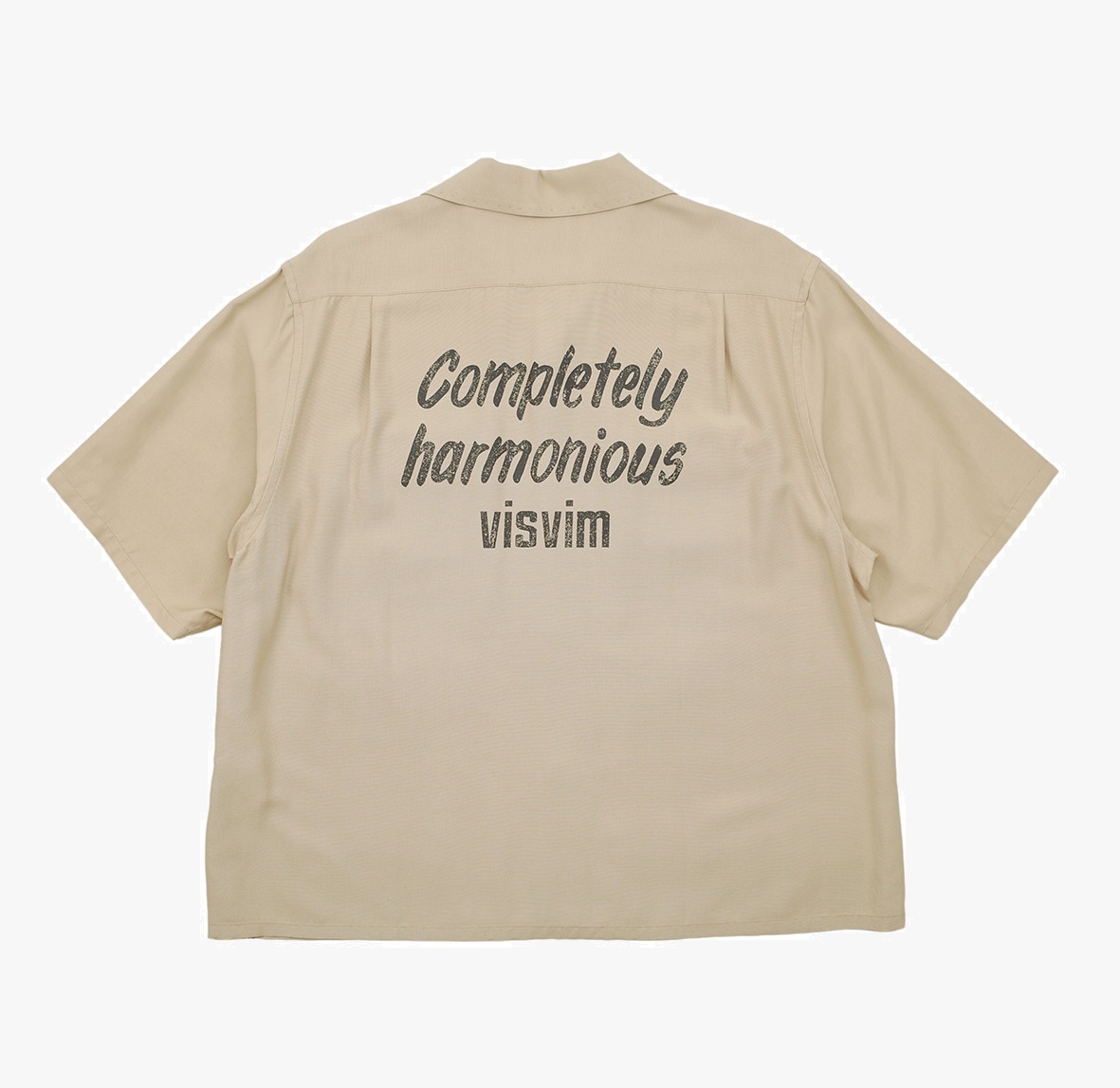 VISVIM 2026 KEESEY SHIRT S/S *SPOT LIMITED - IVORY PRE ORDER ITEM (預訂中)