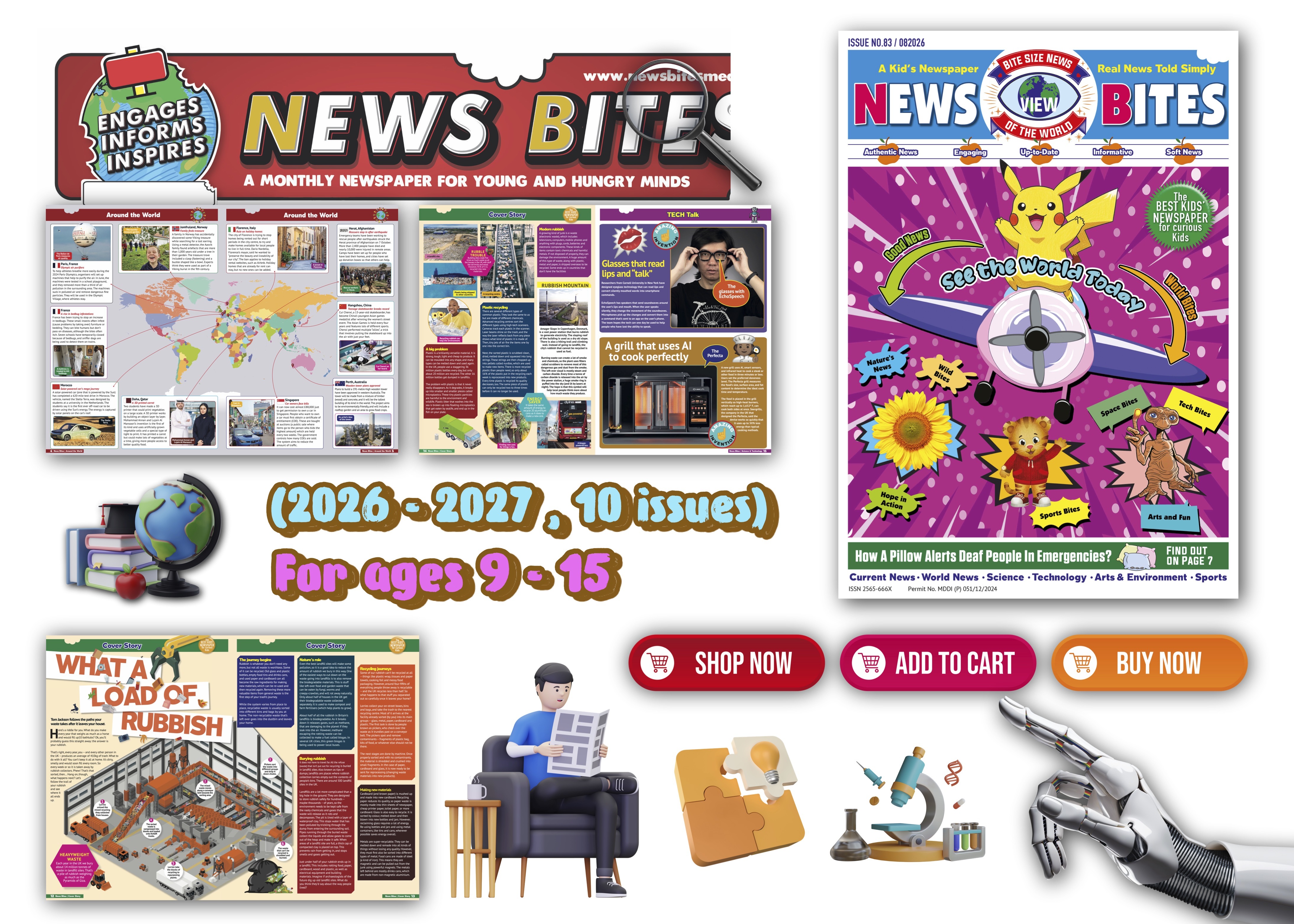 News Bites (09/2026 - 06/2027, 10 issues)