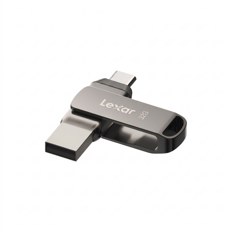 Lexar JumpDrive Dual Drive D400 USB 3.2 Type-C Flash Drive