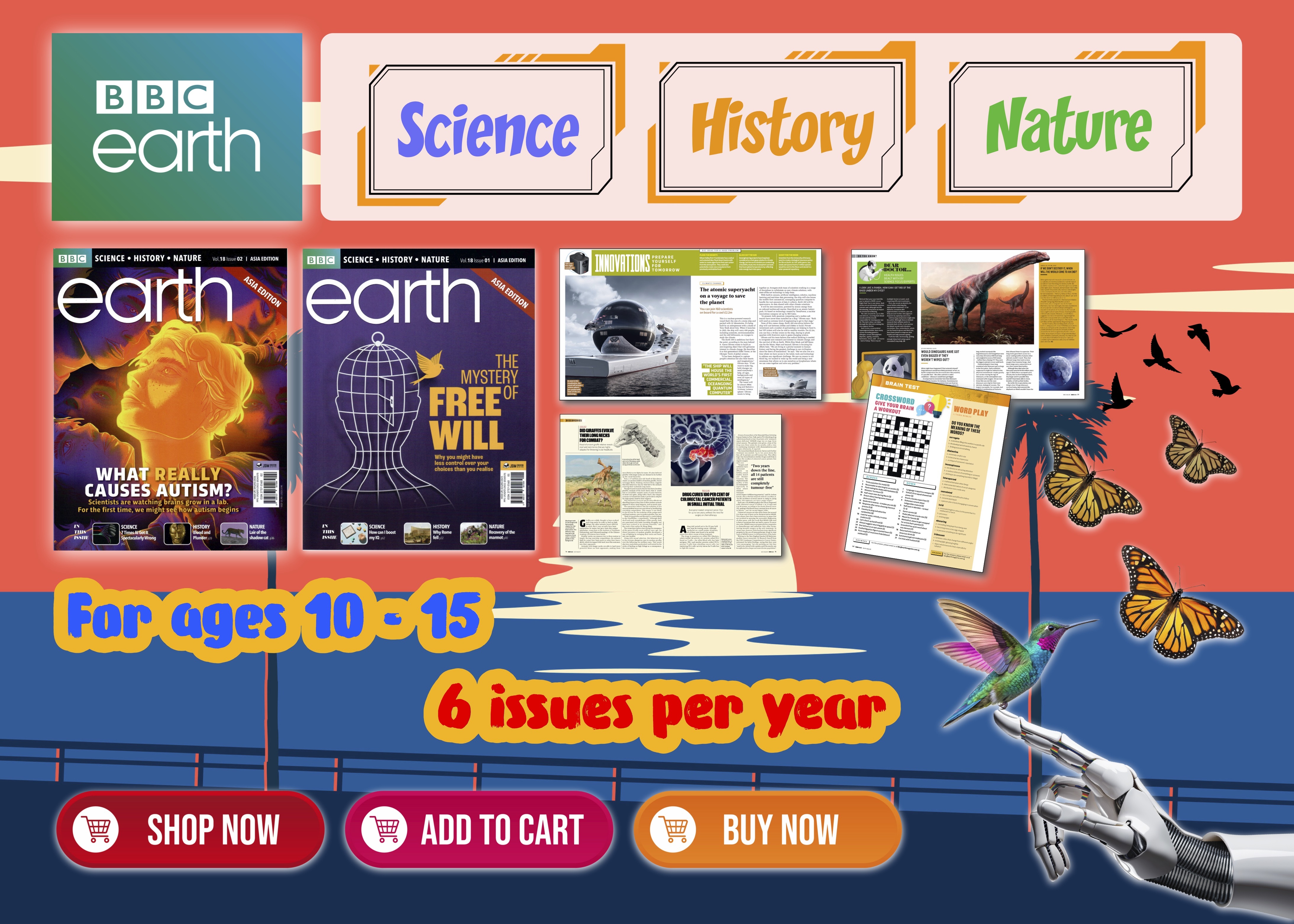 BBC Earth 2026 - 2027 (6 issues)