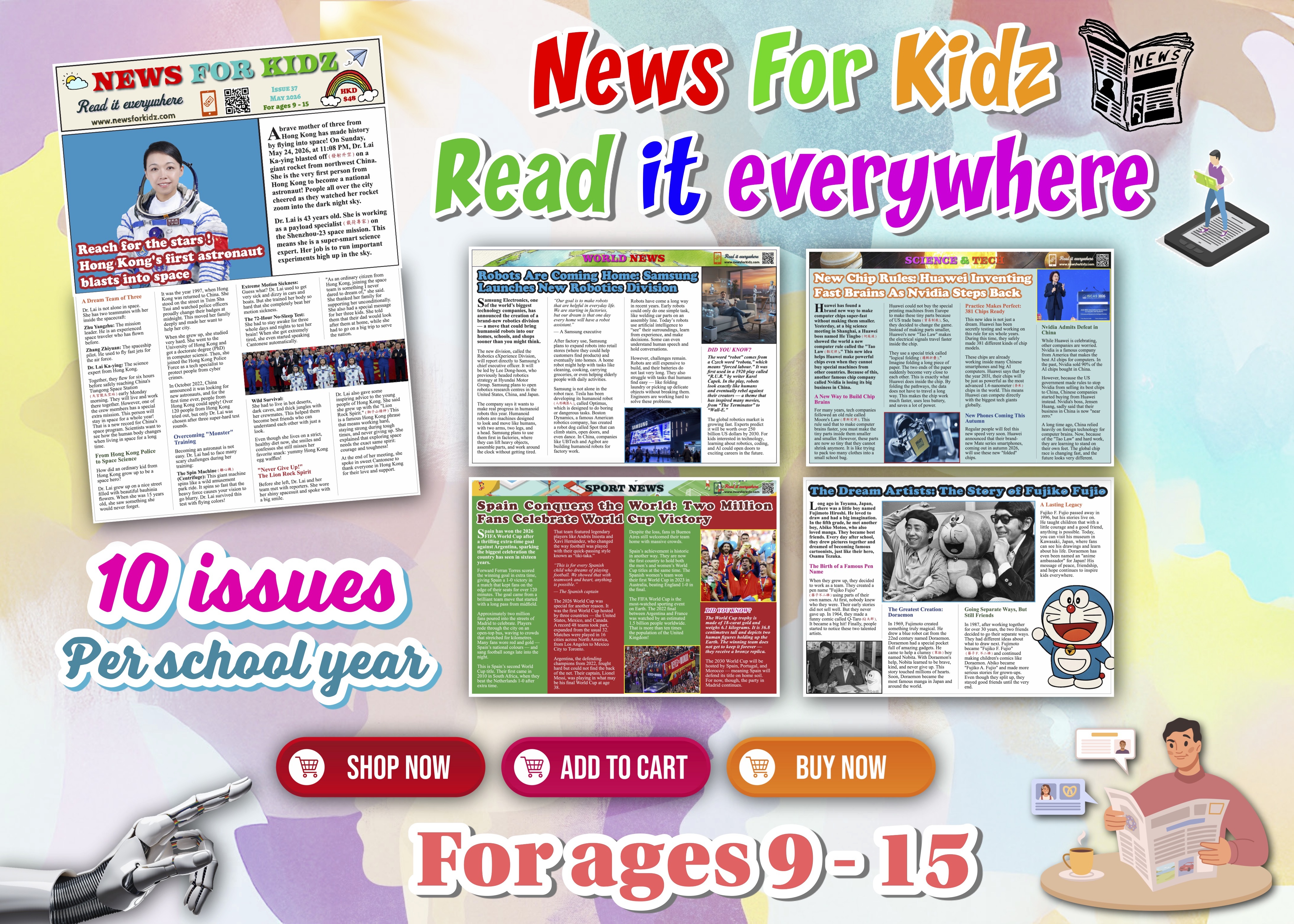 News For Kidz (10 issues)