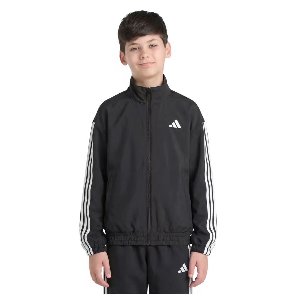 【預購】adidas H082952 童裝針織全拉鏈外套