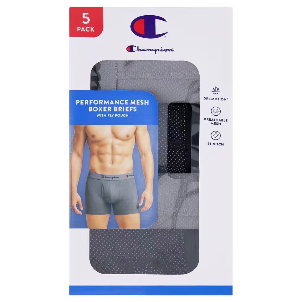 【預購】Champion H082904 男裝內褲 (5條裝)