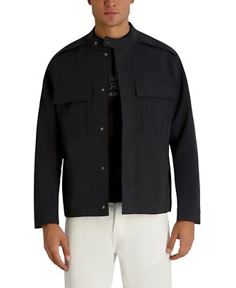 【預購】KARL LAGERFELD PARIS H082906 防風外套 (黑色)