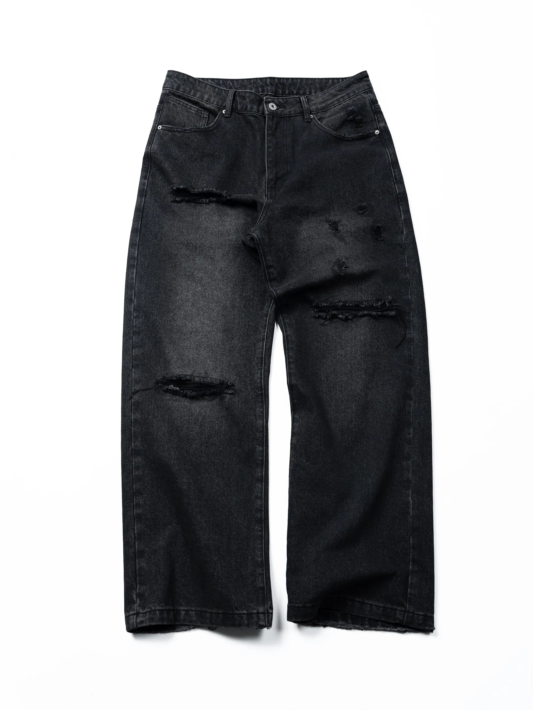 【車庫服飾】Anonymous Talking S26-P06 Distressed Jeans