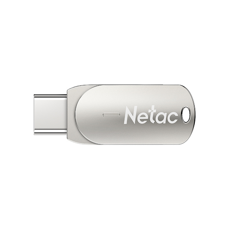 Netac U7 ​​85C USB 3.2 Fingerprint Type | Metal Rotating Design | High-Speed ​​Reading