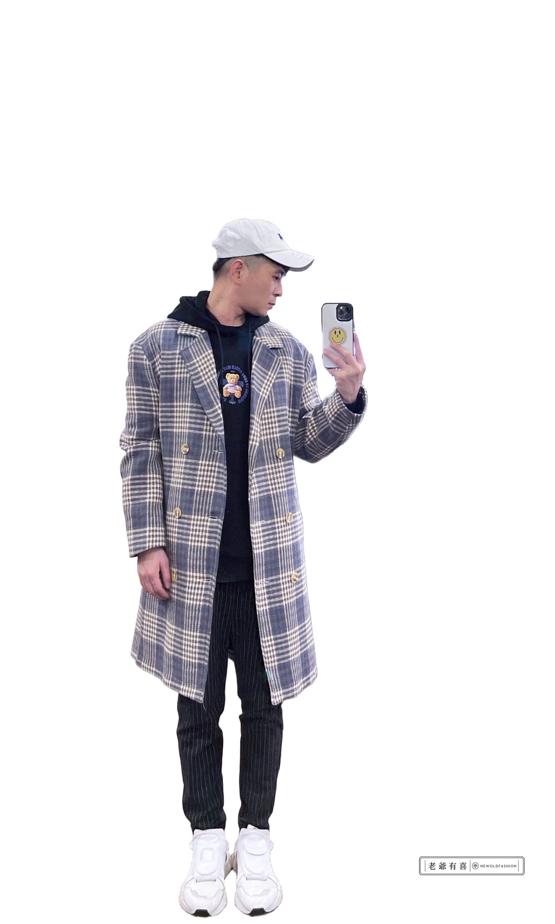 重磅多色格紋毛呢大衣｜NEWOLDFASHION 老爺有喜