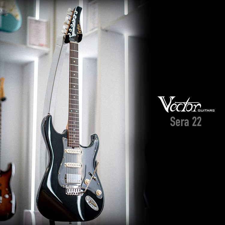 Vector By T's Guitar Sera 22 黑色 電吉他