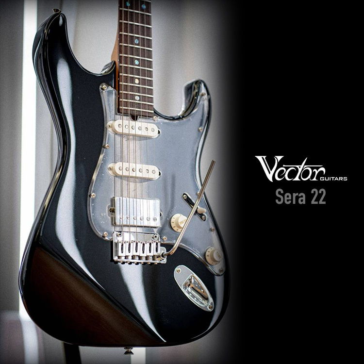 Vector By T's Guitar Sera 22 黑色 電吉他