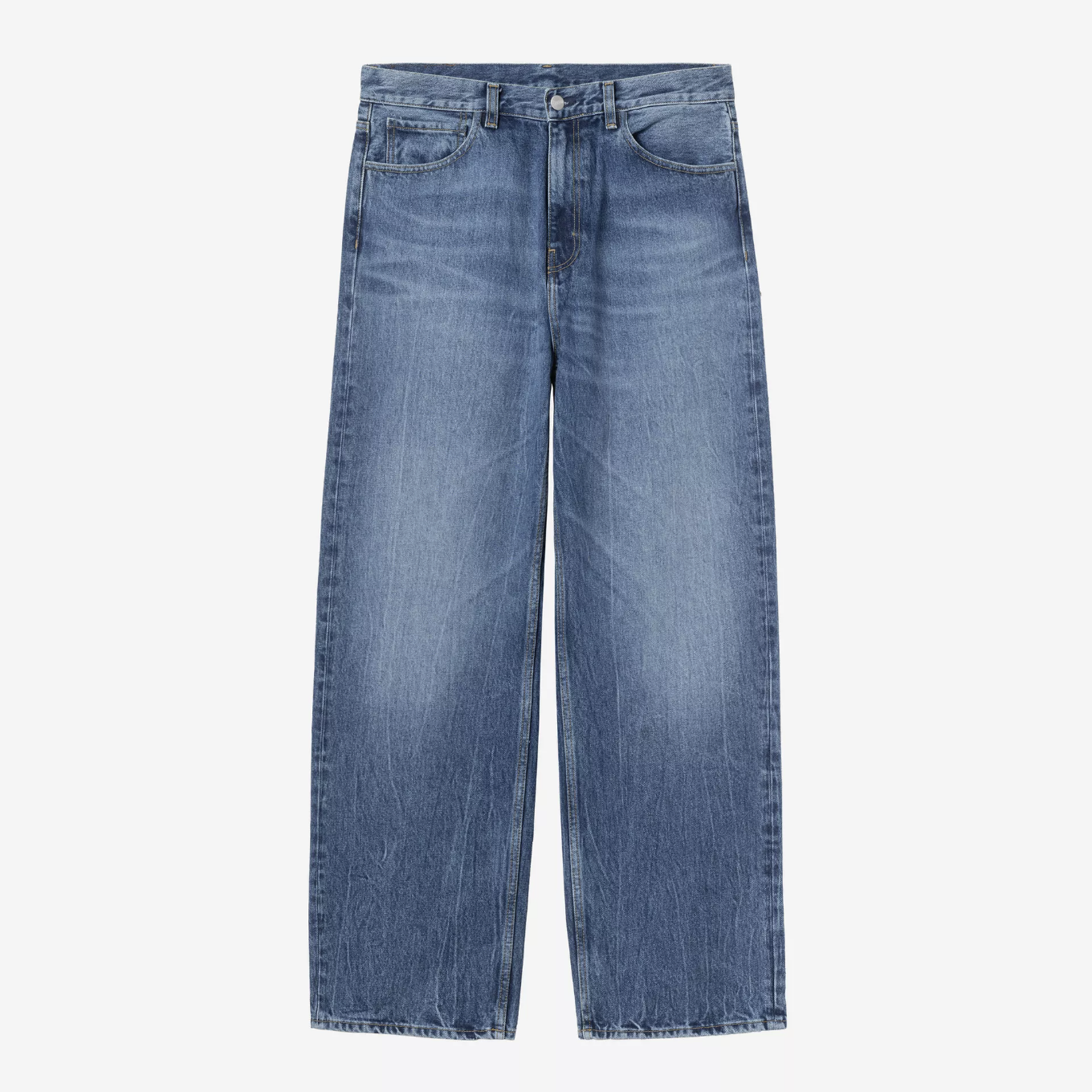 CARHARTT WIP PAYSON PANT 水洗 直筒褲 藍-I037534-017X