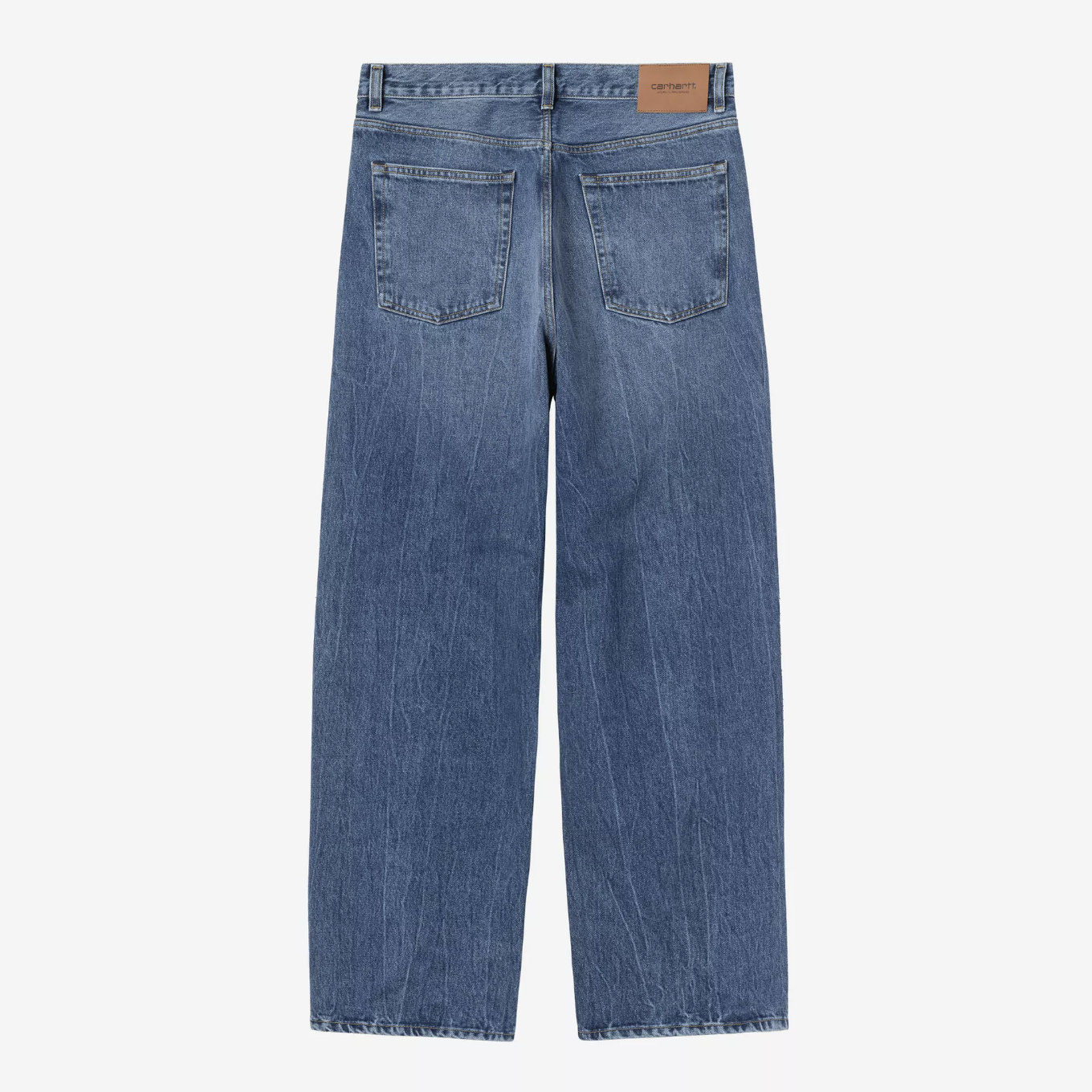 CARHARTT WIP PAYSON PANT 水洗 直筒褲 藍-I037534-017X