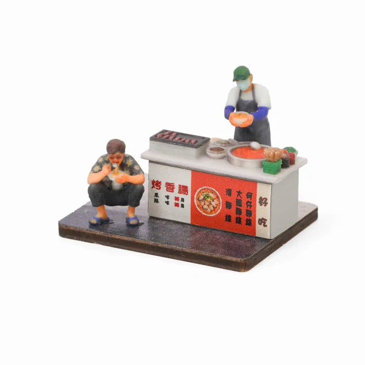 Jean 7023802 HO Scale Taiwan Sausage & Vermicelli Stall