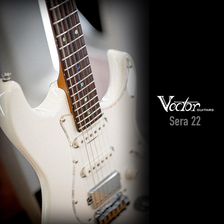 Vector By T's Guitar Sera 22 白色 電吉他