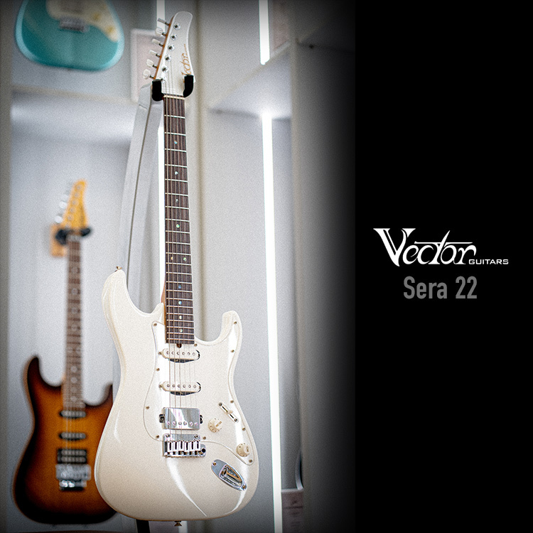 Vector By T's Guitar Sera 22 白色 電吉他