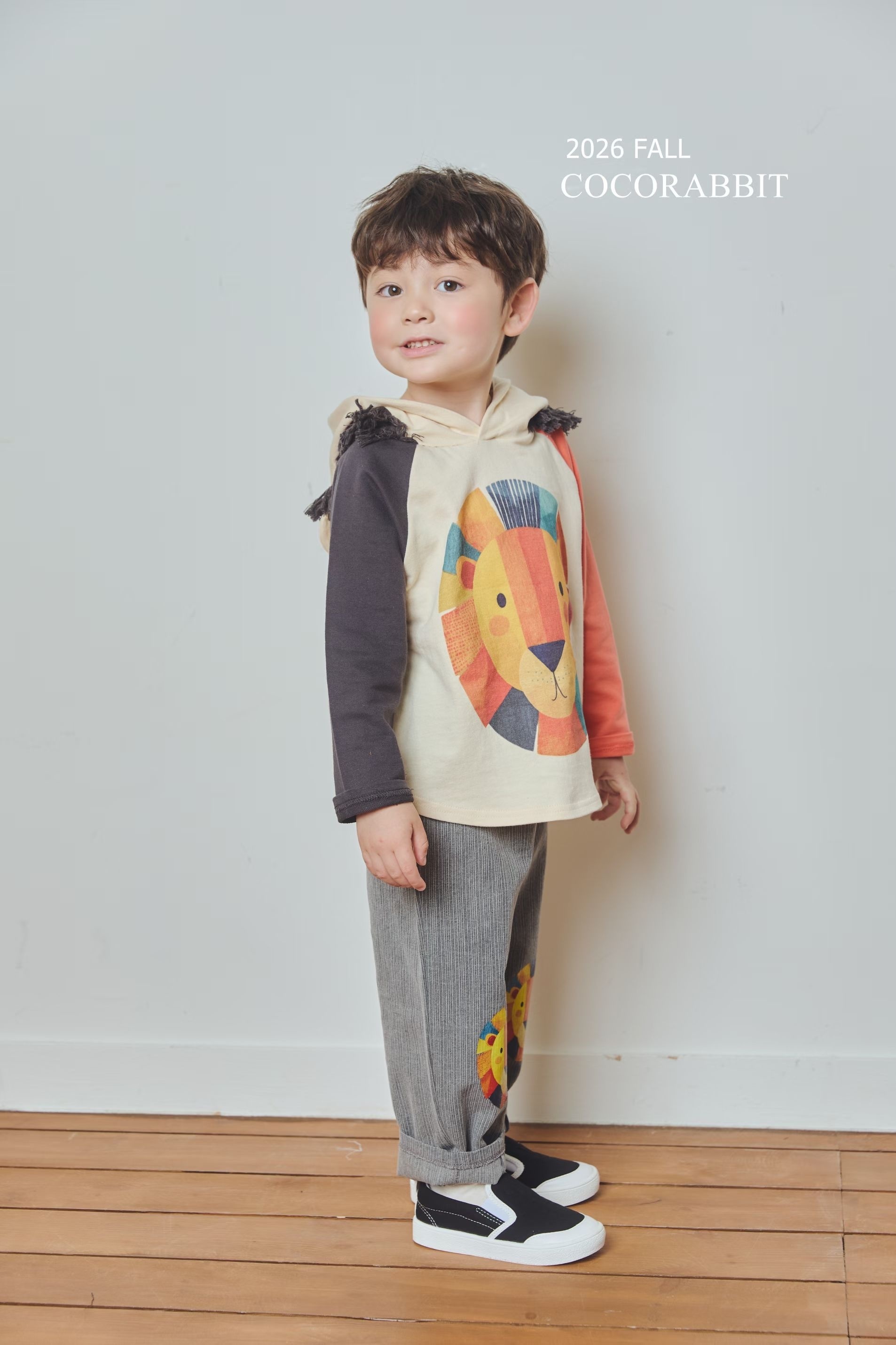 COCO RABBIT Lion Denim Pants