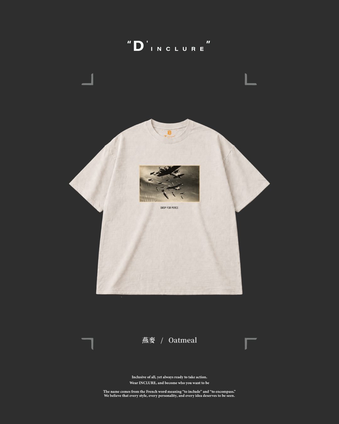 D'INCLURE - DROP FOR PEACE ( 為和平而投 )  Short