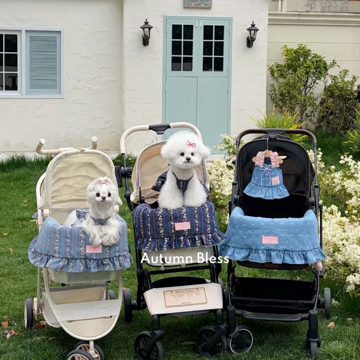 AUTUMN BLESS  PET STROLLER FRONT MAT