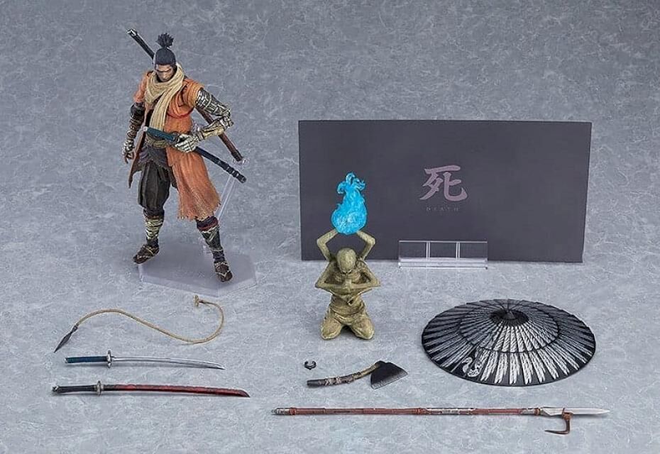 Max Factory代理版 隻狼：暗影雙死 figma 483-DX 隻狼 DX版