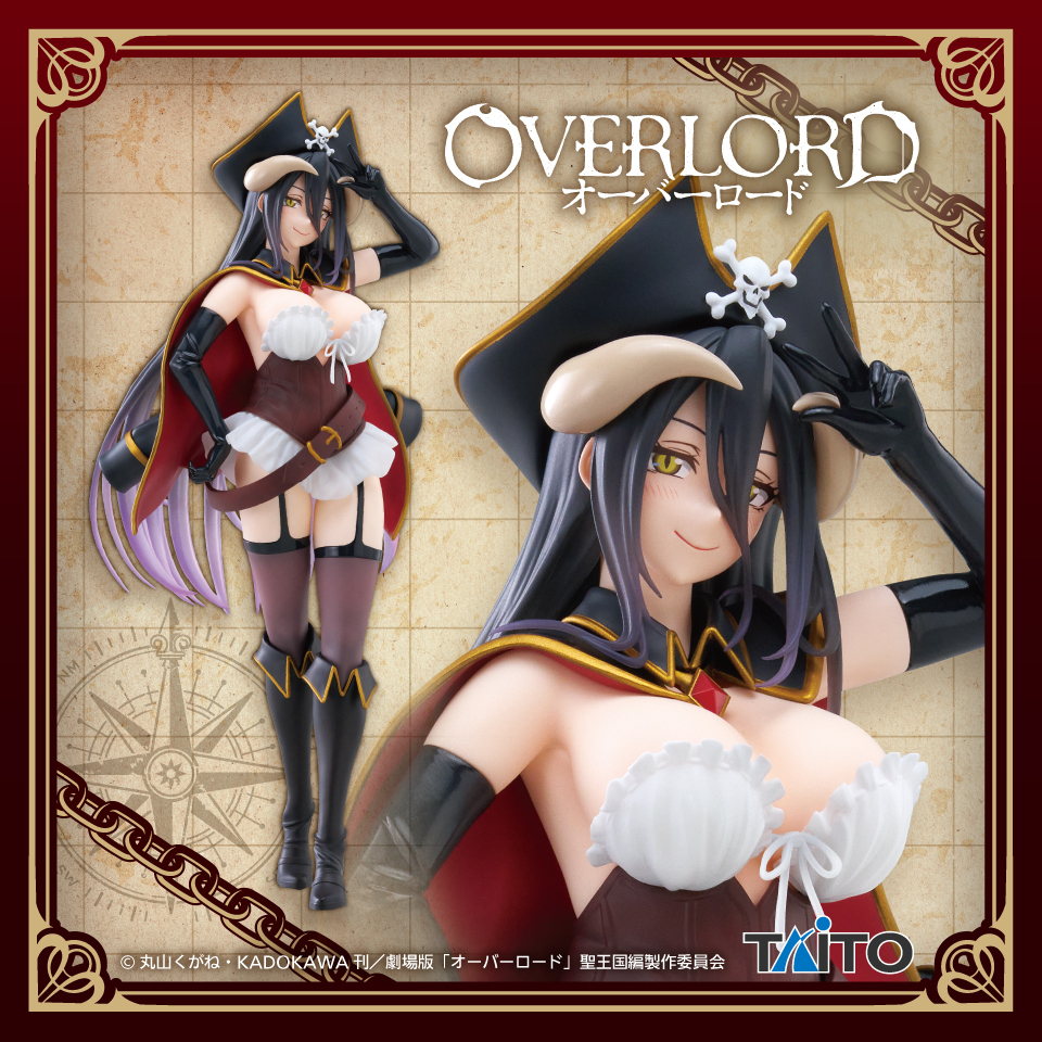 TAITO 代理版 景品 OVERLORD Coreful 雅兒貝德 海賊