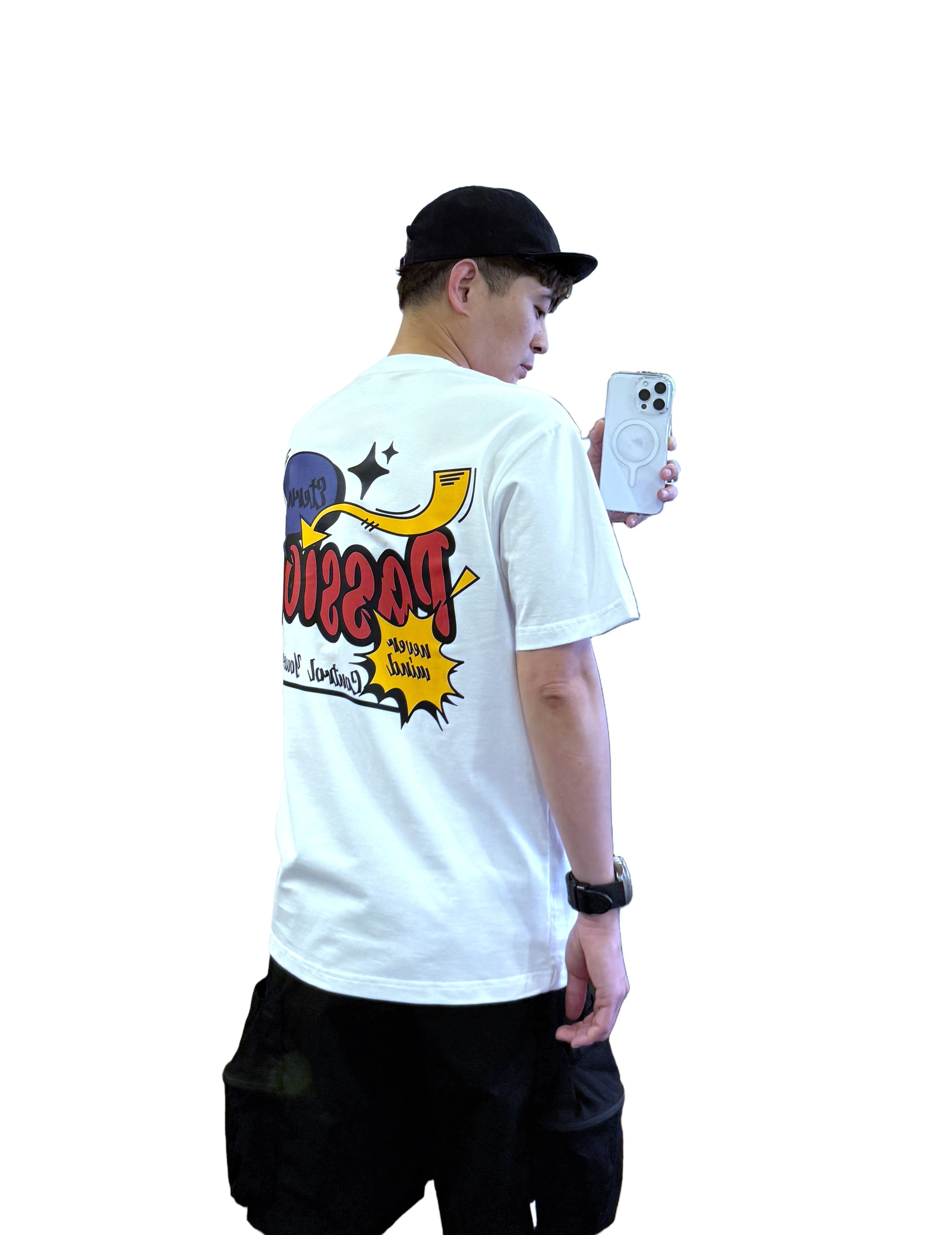 『新品上市』重磅Passion符號短T(NOF25038162)-白