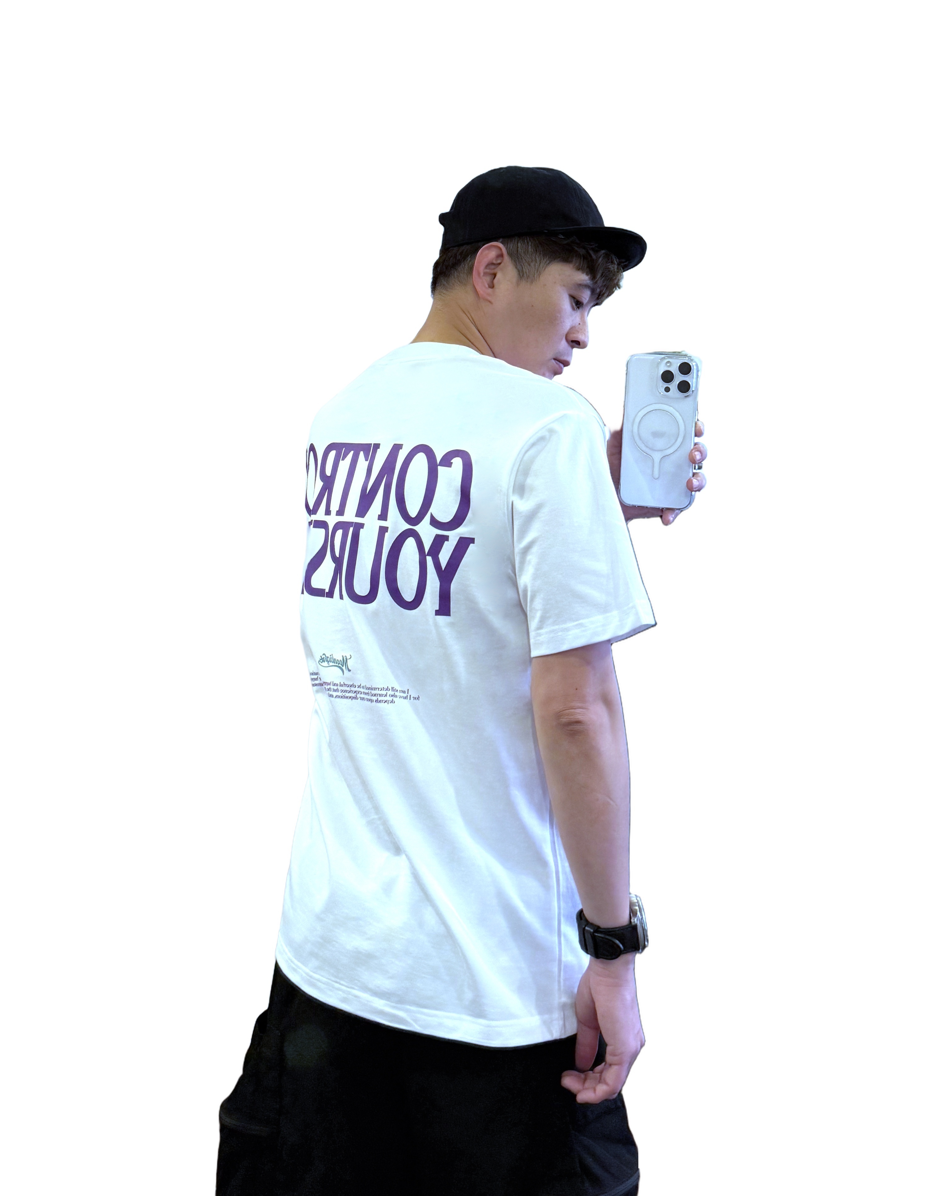『新品上市』重磅C.Y英字短T(NOF25038185)-白