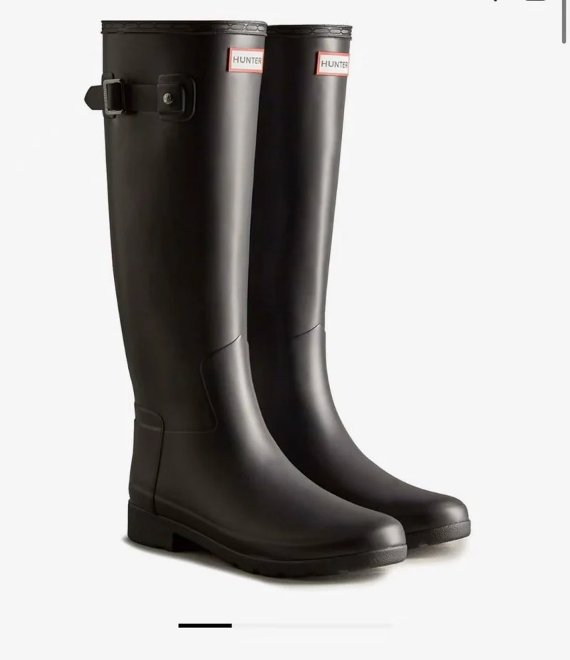 【預購】HUNTER ZKR082913 Refined Tall 女裝修身高筒雨靴