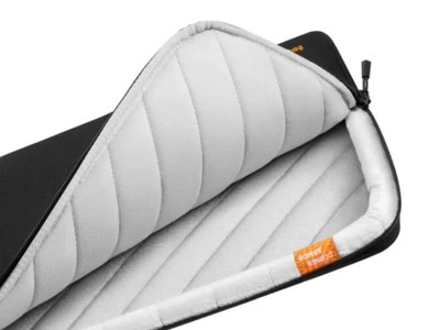 Durable high-density padding cushions your laptop from impacts