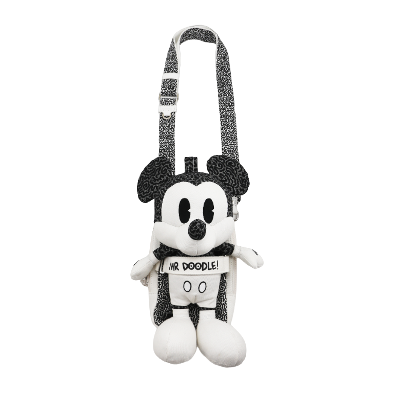 Mr Doodle - Shoulder Bag Canvas (Mickey Edition)