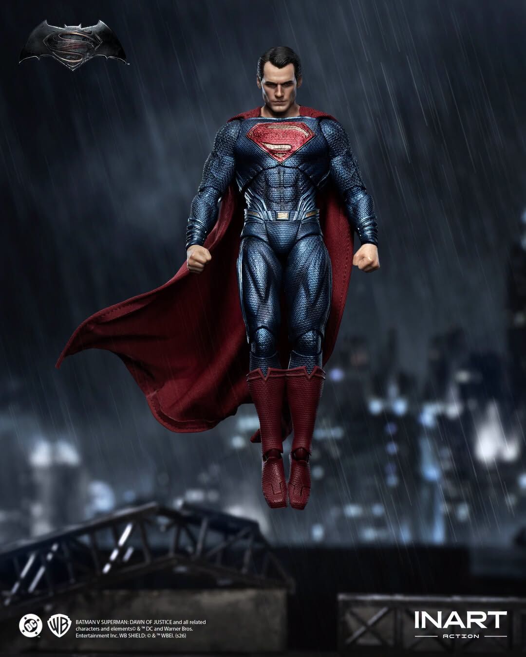 INART Action - Batman v Superman: Dawn of Justice - Superman Action Figure -  INART 香港授權經銷商