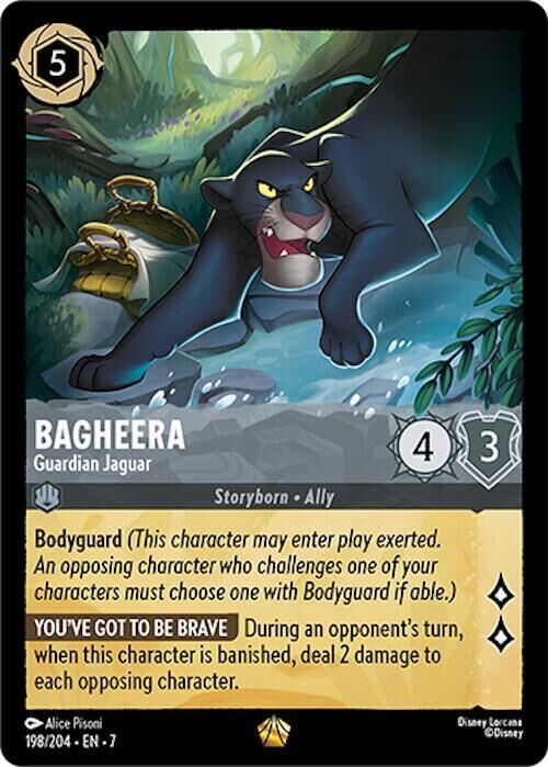 Archazia's Island - 198/204 Bagheera - Guardian Jaguar L