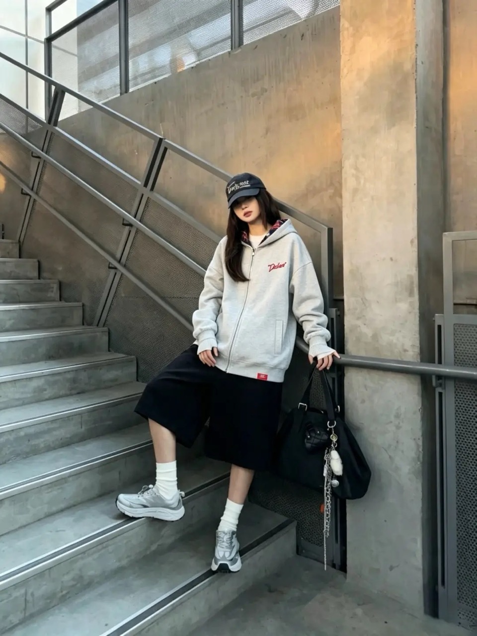 Dickies 格紋 背後刺繡LOGO 連帽外套 拉鍊外套 美式 復古 厚磅 / 預購