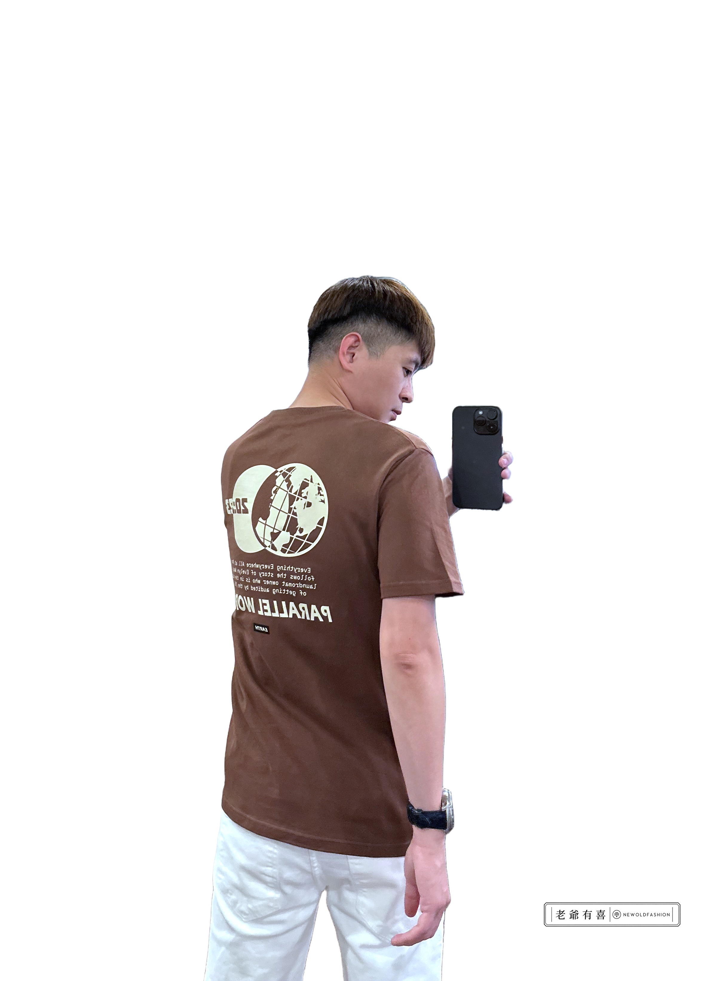 『新品上市』重磅EARTH解構地球短T(NOF230388039)-咖