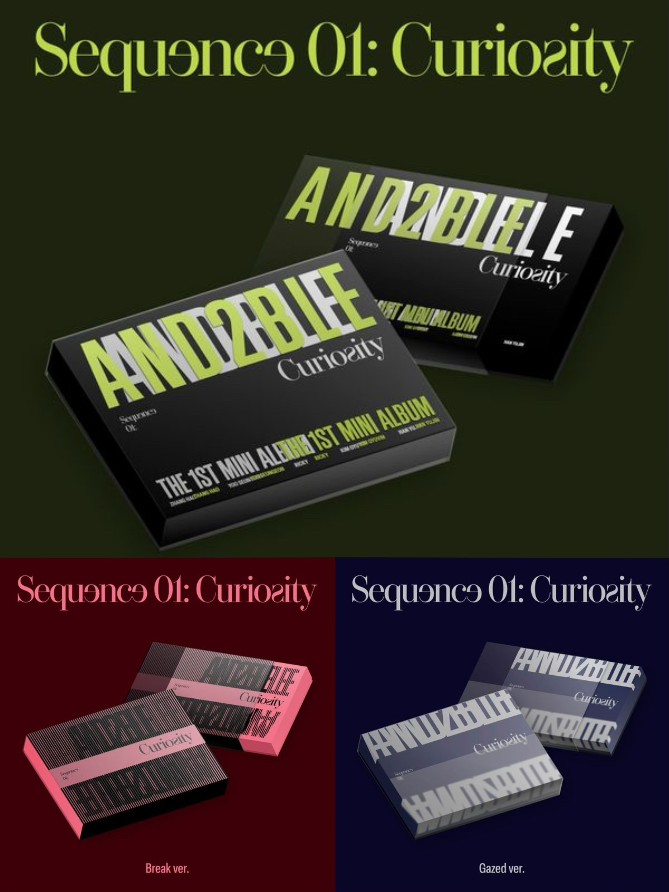 AND2BLE 1st mini Album [ Sequence 01: Curiosity ] album