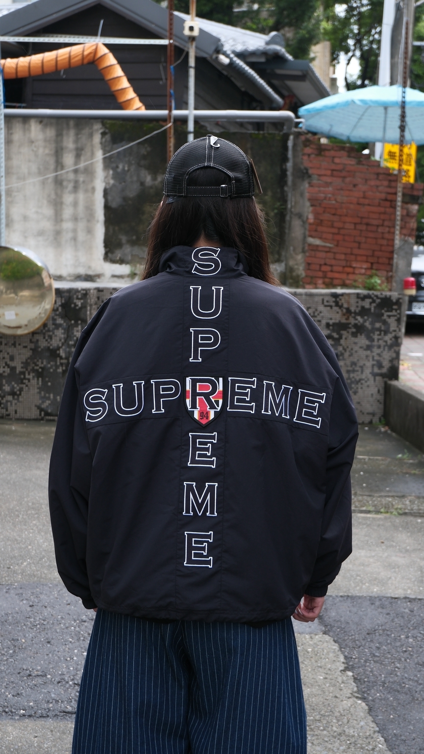 Supreme FW26 WEEK1 Cross Track Jacket 美式 復古 防水 刺繡 拉鍊 交叉 秋冬 夾克 外套 SUP-FW26-021